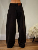 Jeans Fold Dark Brown